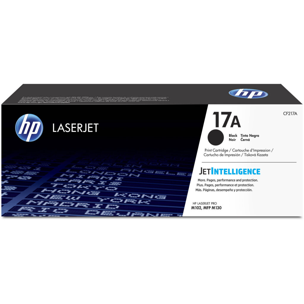 HP CF217A (17A) Black toner - Image 1