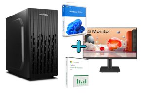 Compact Office Win11 asztali komplett számítógép szett