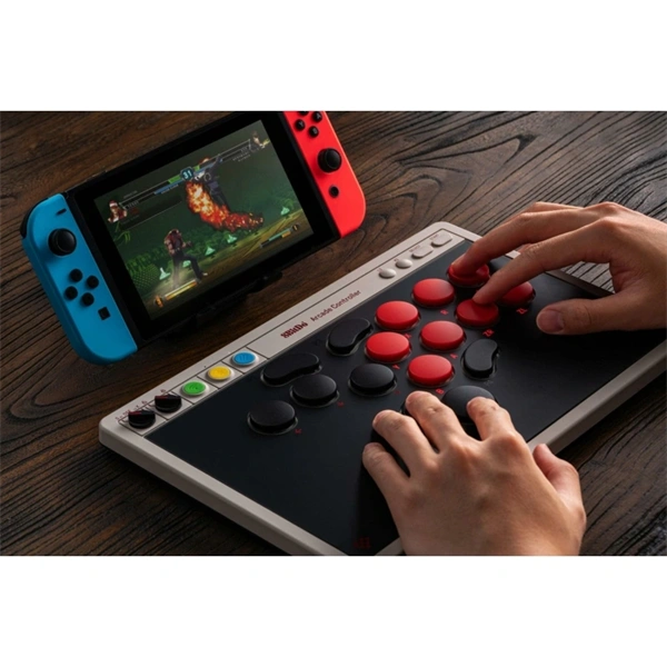 8BitDo Arcade Stick All-Button Nintendo Switch / Switch 2 / PC vezeték nélküli kontroller - Image 7