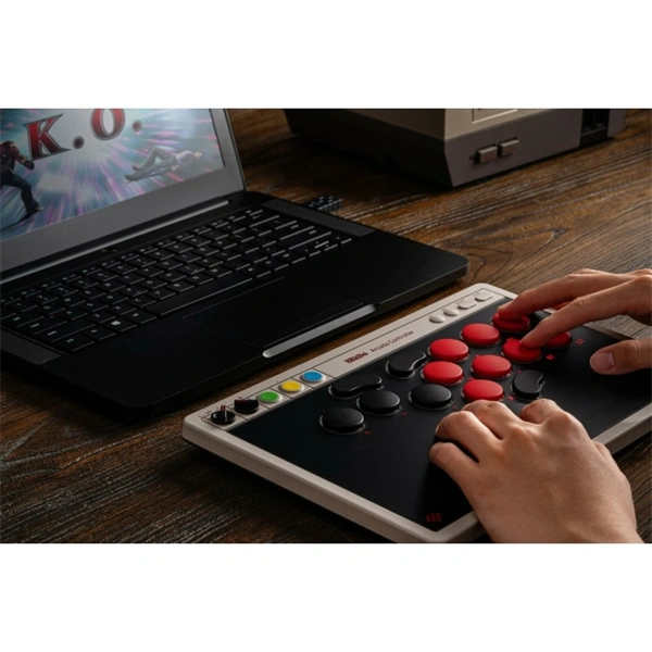 8BitDo Arcade Stick All-Button Nintendo Switch / Switch 2 / PC vezeték nélküli kontroller - Image 8