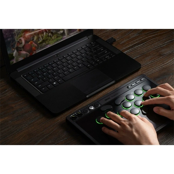 8BitDo Arcade Stick All-Button Xbox Series X|S / Xbox One / PC fekete vezeték nélküli kontroller - Image 11