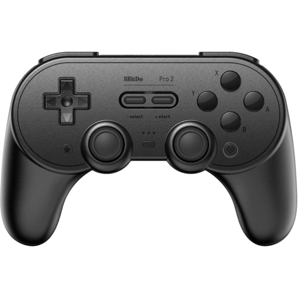 8BitDo Pro 2 Nintendo Switch / Switch 2 / PC / Mobil / Steam Bluetooth Hall-Effect fekete vezeték nélküli kontroller - Image 1