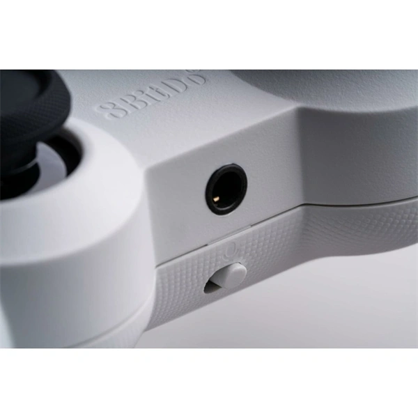 8BitDo Pro 2 Wired, Xbox Series X|S, Xbox One, PC, Hall-Effect, fehér vezetékes kontroller - Image 5