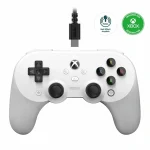 8BitDo Pro 2 Wired, Xbox Series X|S, Xbox One, PC, Hall-Effect, fehér vezetékes kontroller - Image 2