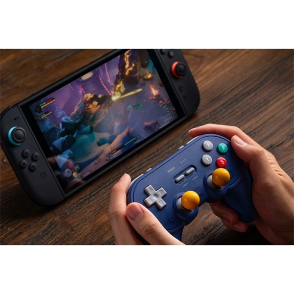 8BitDo Pro 3 Nintendo Switch / Switch 2 / PC / SteamOS / Mobil TMR Joystick G Classic vezeték nélküli kontroller - Image 9