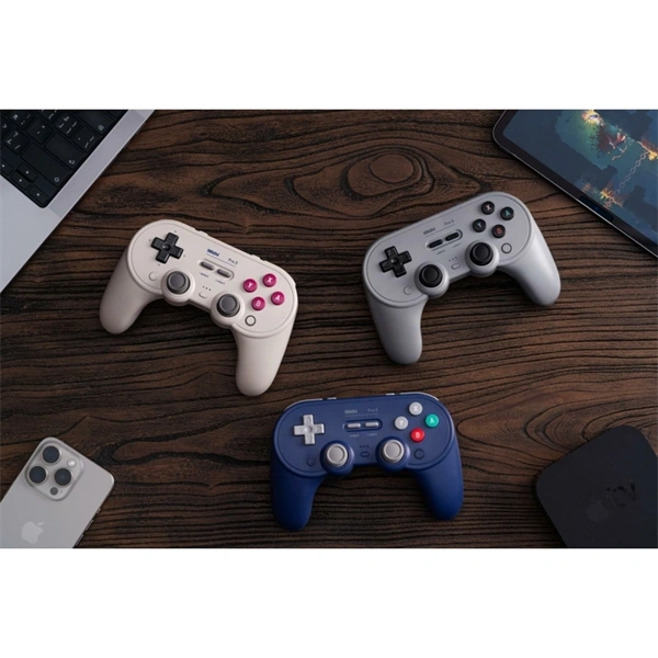 8BitDo Pro 3 Nintendo Switch / Switch 2 / PC / SteamOS / Mobil TMR Joystick G Classic vezeték nélküli kontroller - Image 10