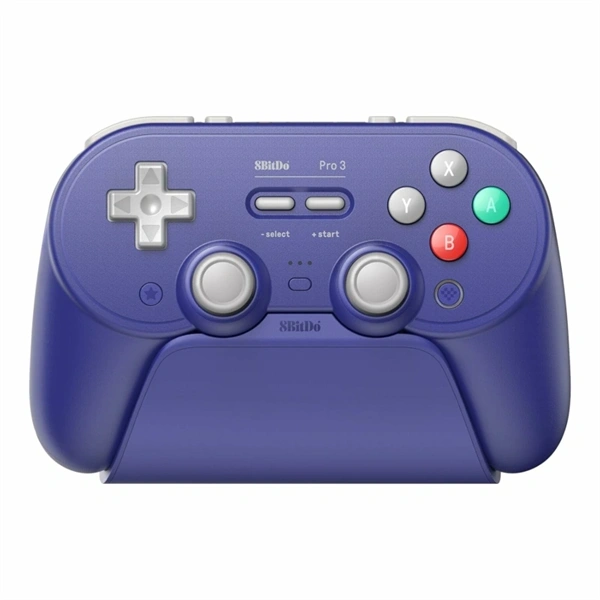 8BitDo Pro 3 Nintendo Switch / Switch 2 / PC / SteamOS / Mobil TMR Joystick lila vezeték nélküli kontroller - Image 1