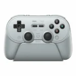 8BitDo Pro 3 Nintendo Switch / Switch 2 / PC / SteamOS / Mobil TMR Joystick szürke vezeték nélküli kontroller