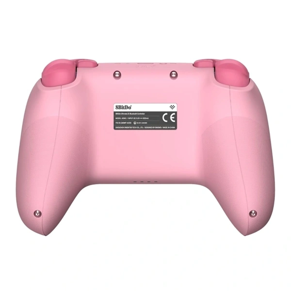 8BitDo Ultimate 2C Nintendo Switch / Switch 2 Hall-Effect pink vezeték nélküli kontroller - Image 2