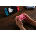 8BitDo Ultimate 2C Nintendo Switch / Switch 2 Hall-Effect pink vezeték nélküli kontroller - Image 6