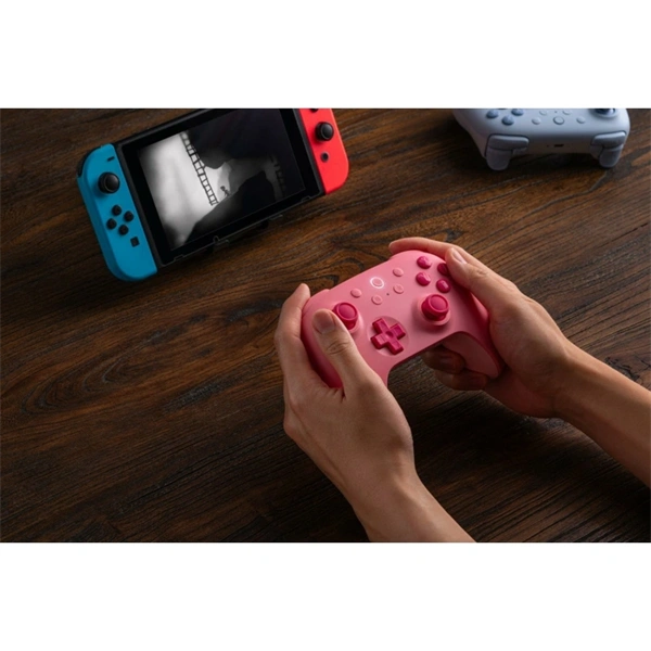8BitDo Ultimate 2C Nintendo Switch / Switch 2 Hall-Effect pink vezeték nélküli kontroller - Image 6
