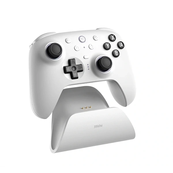 8BitDo Ultimate 2 Nintendo Switch / Switch 2 / PC Hall-Effect fehér vezeték nélküli kontroller