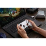 8BitDo Ultimate 2 Nintendo Switch / Switch 2 / PC Hall-Effect fehér vezeték nélküli kontroller - Image 8