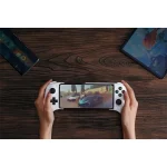 8BitDo Ultimate Mobile, iOS, Android, tvOS, 100-170 mm, Hall Effect, Bluetooth, fehér vezeték nélküli kontroller - Image 6