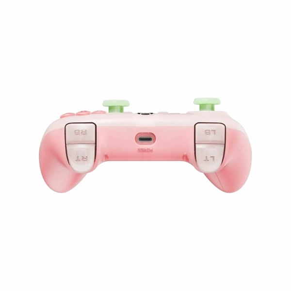 8Bitdo Ultimate Mini, Xbox Series X|S, Xbox One, PC, Official, Hall-Effect, pink vezetékes kontroller - Image 3