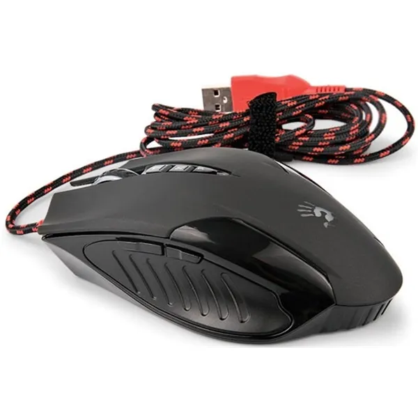 A4TECH Bloody V7m, Gaming, 3200 DPI, Multi-Core, Optikai, USB, Vezetékes egér - Image 2
