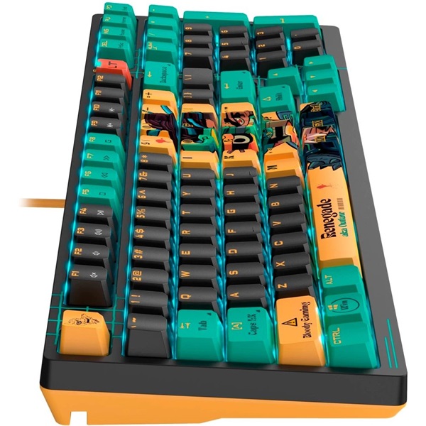 A4-Tech A4TKLA47622 Bloody AT98 US mechanikus (Alpha Switch) RGB Renegade vezetékes gamer billentyűzet - Image 7