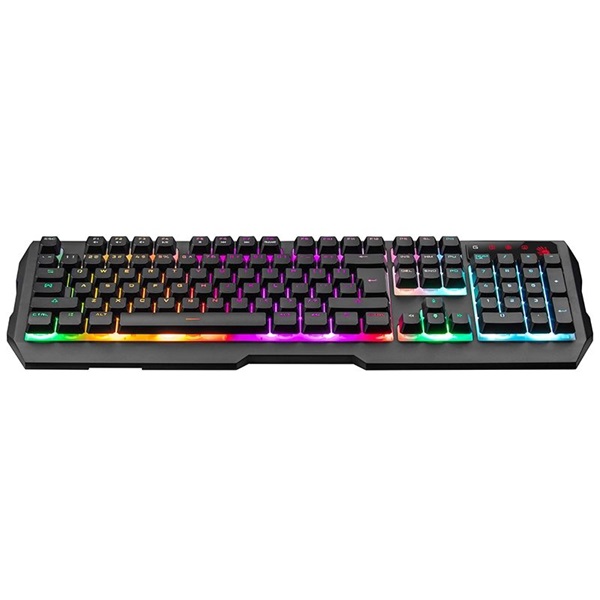 A4-Tech A4TKLA47265 Bloody B1700 USB fekete gamer billentyűzet + egér + egérpad csomag - Image 2