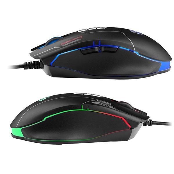 A4-Tech A4TKLA47265 Bloody B1700 USB fekete gamer billentyűzet + egér + egérpad csomag - Image 5