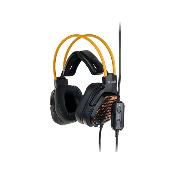 A4-Tech Bloody G565 Energy Black 7.1 USB RGB fekete gamer headset