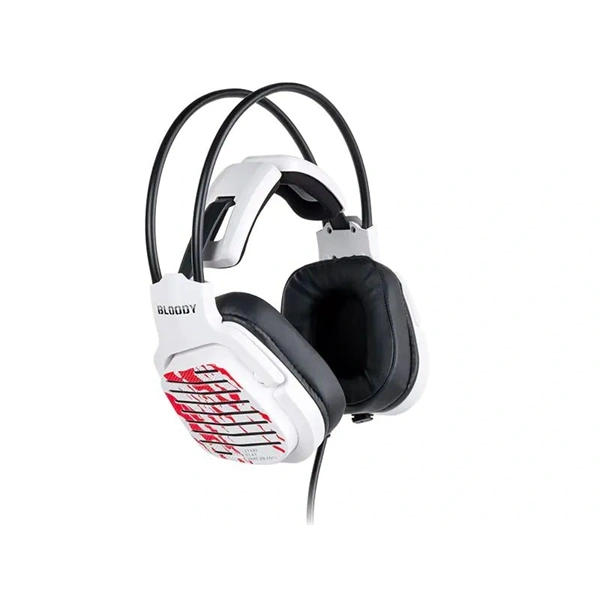 A4-Tech Bloody G565 Energy White 7.1 USB RGB fehér gamer headset - Image 5