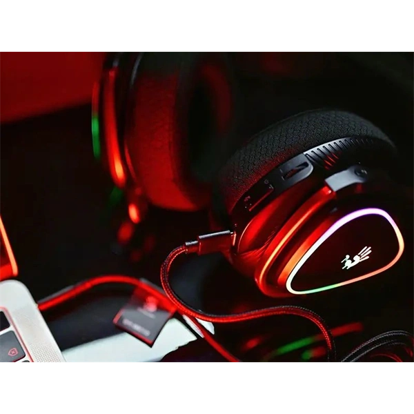 A4-Tech Bloody MR710 Multi-platform vezeték nélküli RGB fekete gamer headset - Image 7