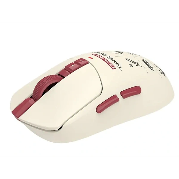 A4-Tech Bloody R72 Ultra Duo Pixels Red vezeték nélküli fehér gamer egér