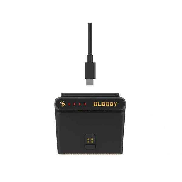 A4-Tech Bloody R72 Ultra Duo Renegade Midnight vezeték nélküli fekete gamer egér - Image 11