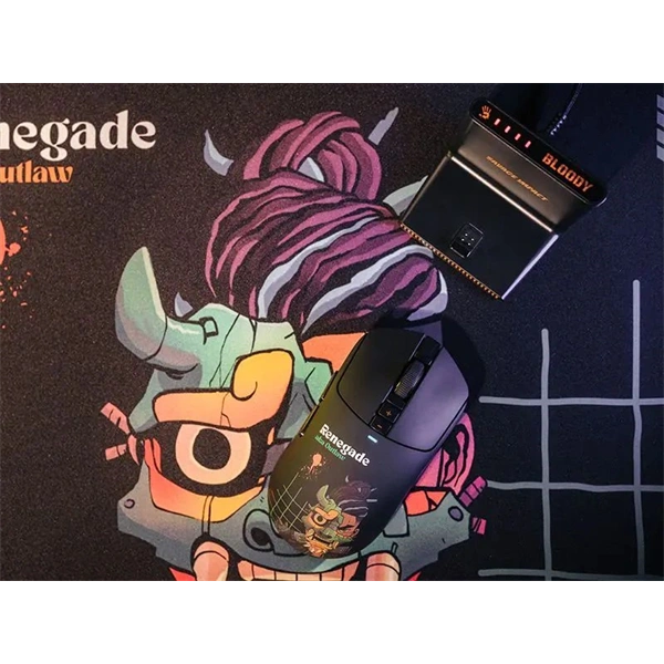 A4-Tech Bloody R72 Ultra Duo Renegade Midnight vezeték nélküli fekete gamer egér - Image 16