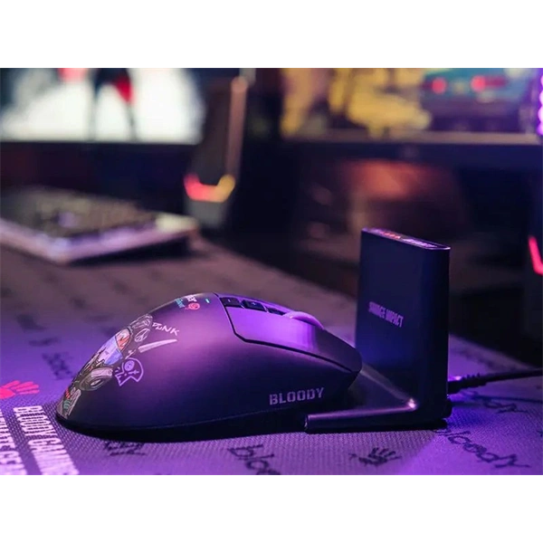 A4-Tech Bloody R73 Ultra Duo Cypher Ghost vezeték nélküli fekete gamer egér - Image 16