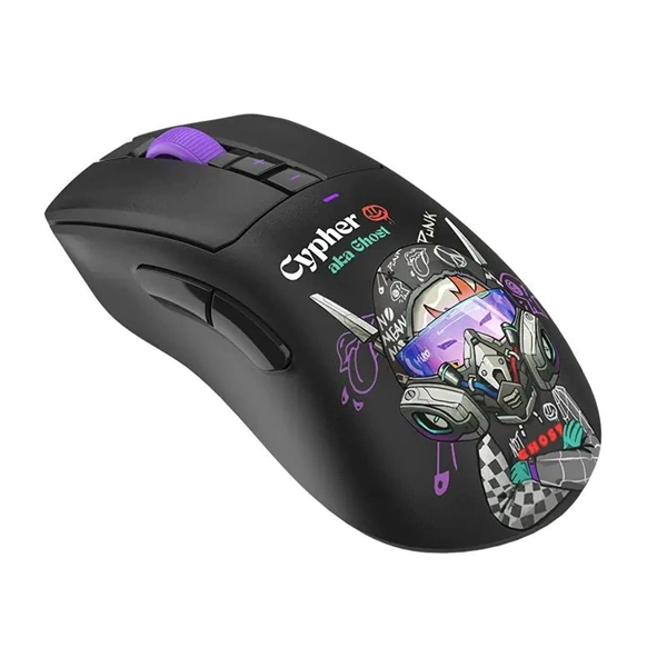 A4-Tech Bloody R73 Ultra Duo Cypher Ghost vezeték nélküli fekete gamer egér - Image 4