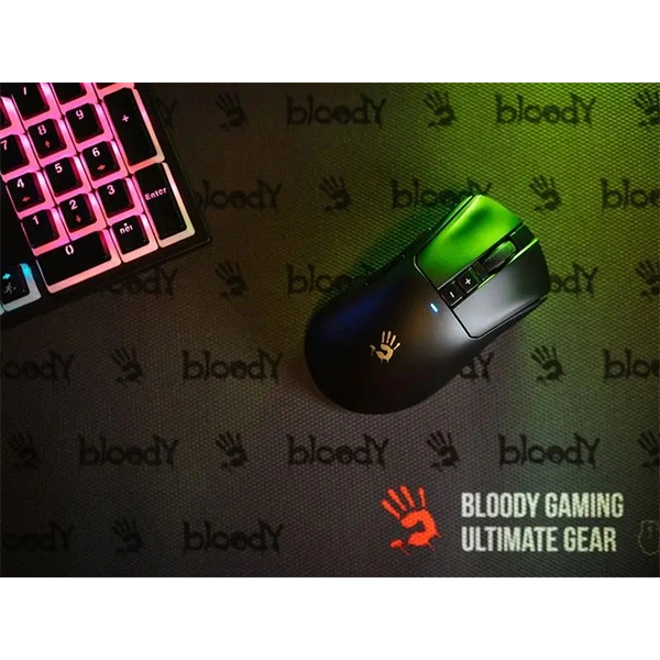 A4-Tech Bloody R73 Ultra vezeték nélküli fekete gamer egér - Image 9