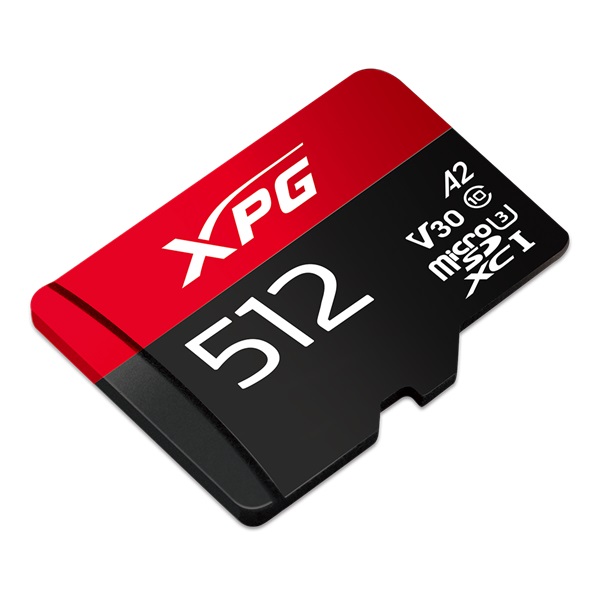 ADATA XPG 512GB SD micro XPG (SDXC Class 10 UHS-I) (AUSDX512GUI3XPGA2-R) gamer memóriakártya - Image 2