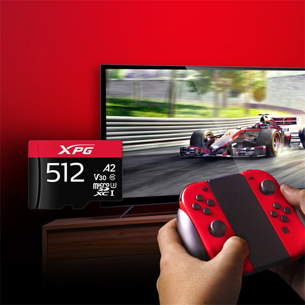 ADATA XPG 512GB SD micro XPG (SDXC Class 10 UHS-I) (AUSDX512GUI3XPGA2-R) gamer memóriakártya - Image 4