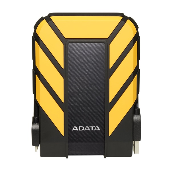 ADATA AHD710P 2,5" 2TB USB3.1 ütés és vízálló sárga külső winchester - Image 1