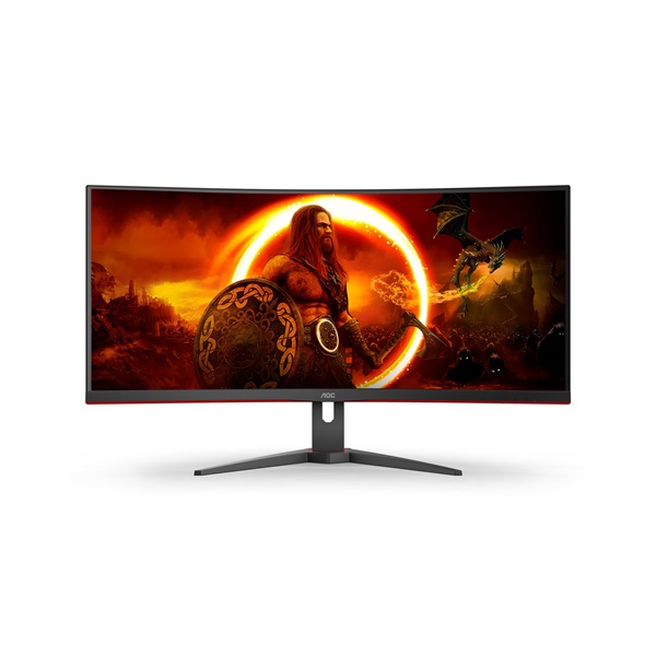 AOC_34_CU34G2XE_BK_UWQHD_VA_144Hz_DP_HDMI_USB_ivelt_gamer_monitor-i42294344.jpg AOC 34" CU34G2XE/BK UWQHD VA 144Hz DP/HDMI/USB ívelt gamer monitor - Image 1