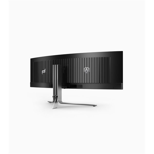 AOC_49_PD49_AGON_PRO_PORCHE_DESIGN_OLED_DQHD_HDR_TB400_USB_C_HDMI2_1_KVM_monitor-i40615834.jpg AOC 49" Agon Pro PD49 Porsche Design 5K DQHD QD-OLED HDMI/DP/USB/USB-C ívelt gamer monitor - Image 3