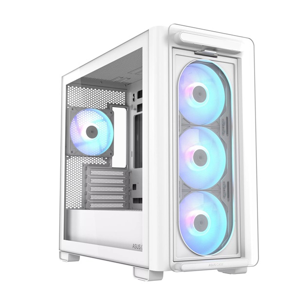 ASUS A23 PLUS fehér (táp nélküli) ablakos mATX ház - Image 1