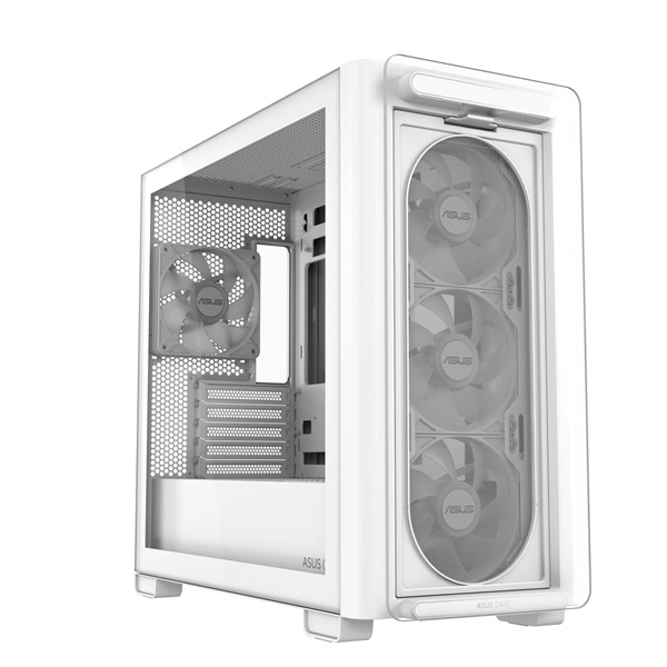 ASUS A23 PLUS fehér (táp nélküli) ablakos mATX ház - Image 2
