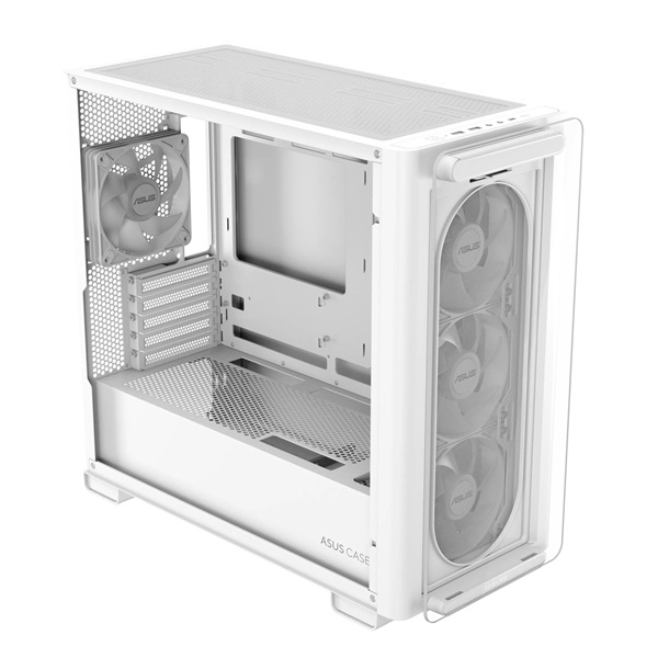 ASUS A23 PLUS fehér (táp nélküli) ablakos mATX ház - Image 7