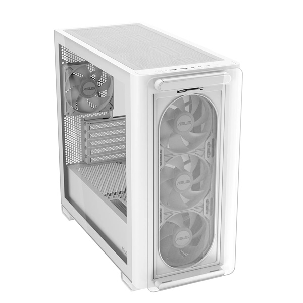 ASUS A23 PLUS fehér (táp nélküli) ablakos mATX ház - Image 8