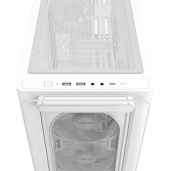 ASUS A23 PLUS fehér (táp nélküli) ablakos mATX ház - Image 12