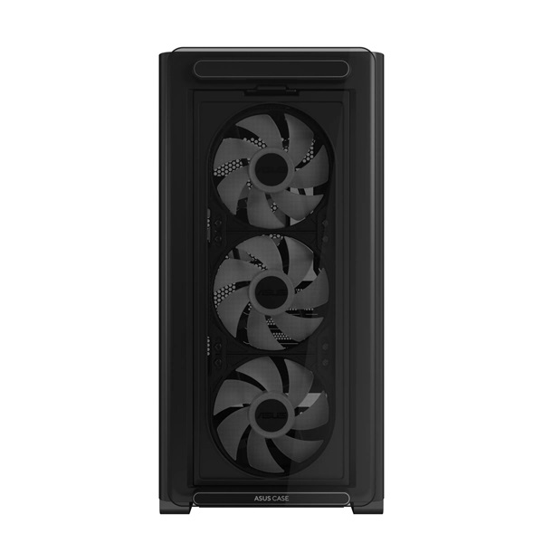 ASUS A23 PLUS fekete (táp nélküli) ablakos mATX ház - Image 3