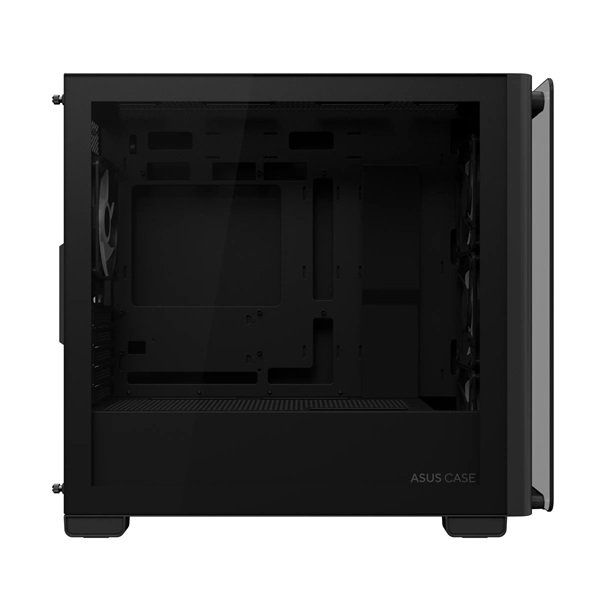 ASUS A23 PLUS fekete (táp nélküli) ablakos mATX ház - Image 4