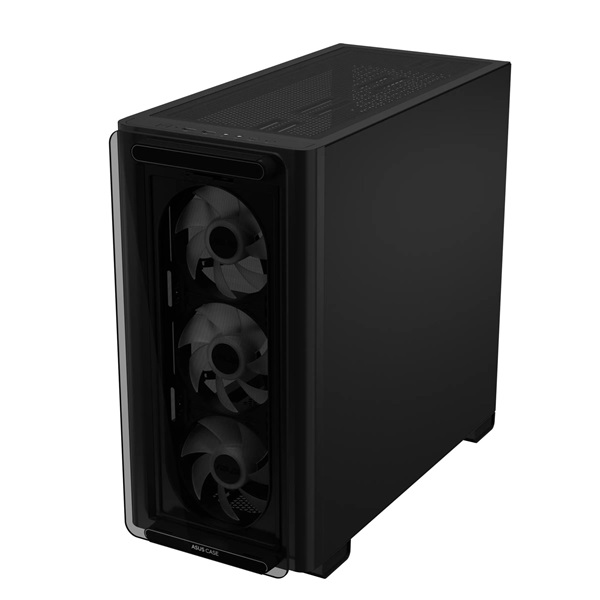 ASUS A23 PLUS fekete (táp nélküli) ablakos mATX ház - Image 9