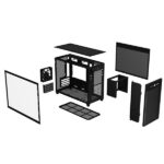ASUS ASUS Prime AP201 fekete (táp nélküli) ablakos mATX ház - Image 19