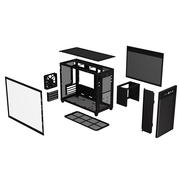 ASUS ASUS Prime AP201 fekete (táp nélküli) ablakos mATX ház - Image 18