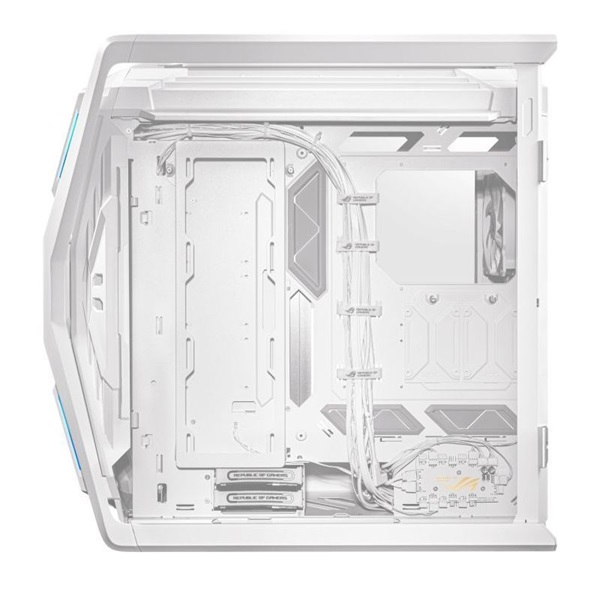 ASUS GR701 ROG HYPERION fehér (táp nélküli) ablakos ATX ház - Image 8