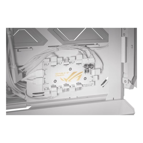 ASUS GR701 ROG HYPERION fehér (táp nélküli) ablakos ATX ház - Image 21