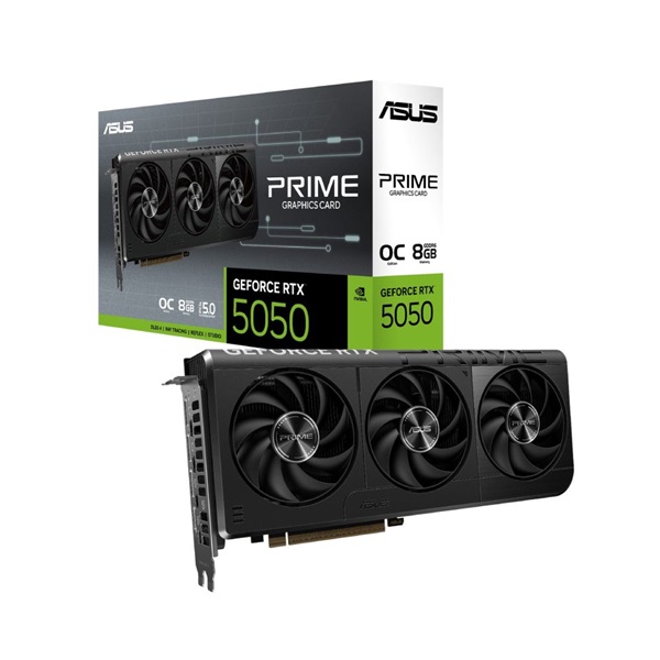 ASUS GeForce RTX 5050 OC Prime nVidia 8GB GDDR6 128bit PCIe videókártya - Image 7